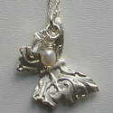 Fine Silver Butterfly Necklace      £25