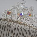 Crystal Bead Wedding Comb     £18