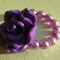 Flower Ring - Purple £3